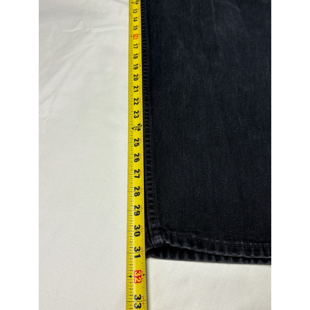 Vintage Levi Strauss 550 Mens Jeans Black Denim Relaxed Fit Size 42x32 July 2000 - Picture 13 of 15